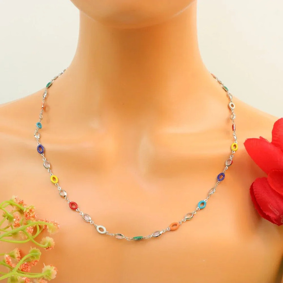 "New Beautiful Design Necklace Chain for Women/Girls, Gift, N596 - Picture 7 of 10